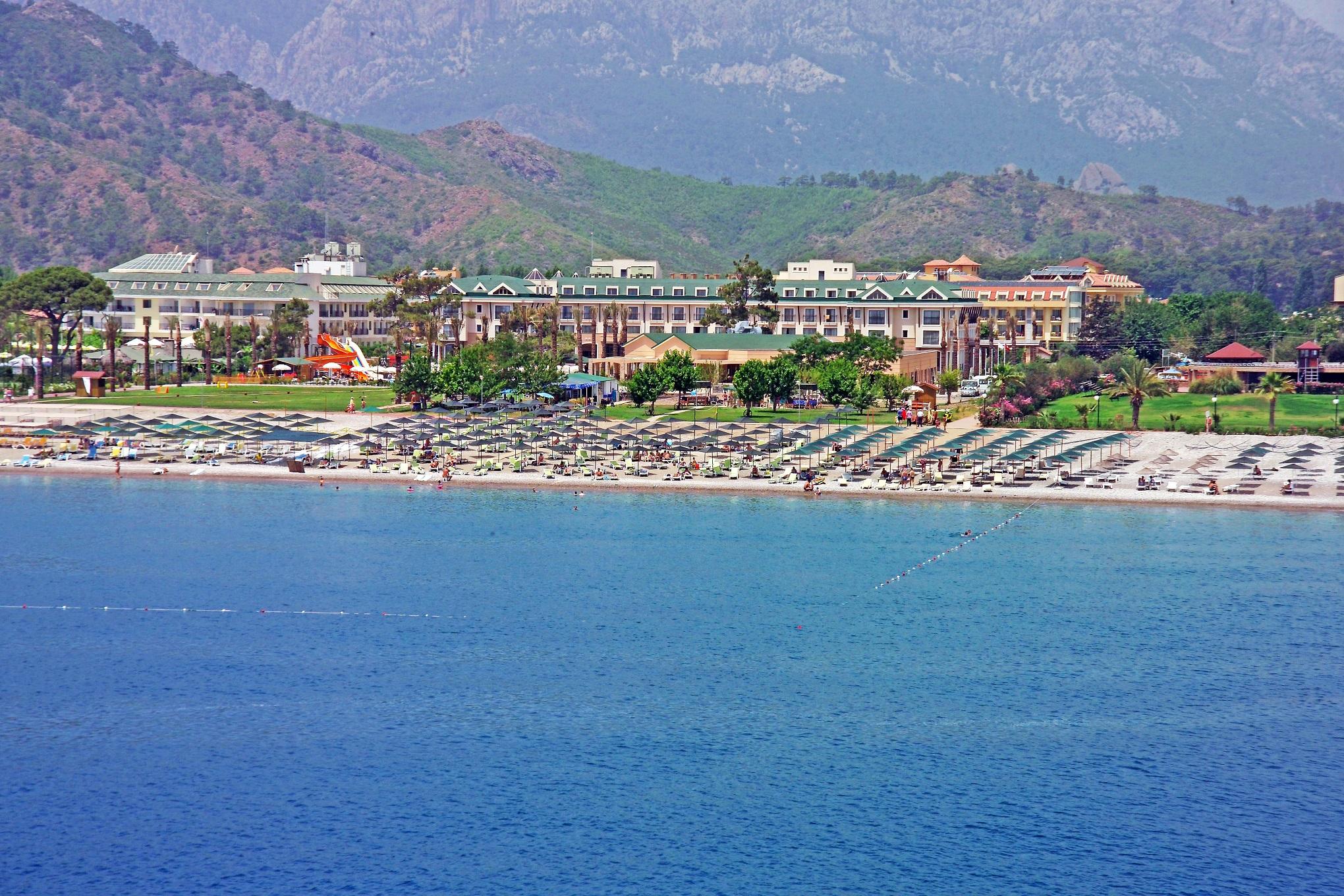 Lucida Beach Hotel Çamyuva 外观 照片